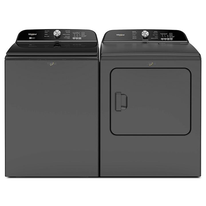 Whirlpool - 5.3 Cu. Ft. High Efficiency Top Load Washer with 2 in 1 Removable Agitator - Volcano Black_5