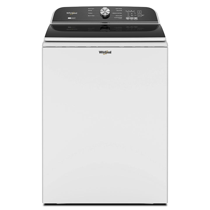 Whirlpool - 5.3 Cu. Ft. High Efficiency Top Load Washer with 2 in 1 Removable Agitator - White_0