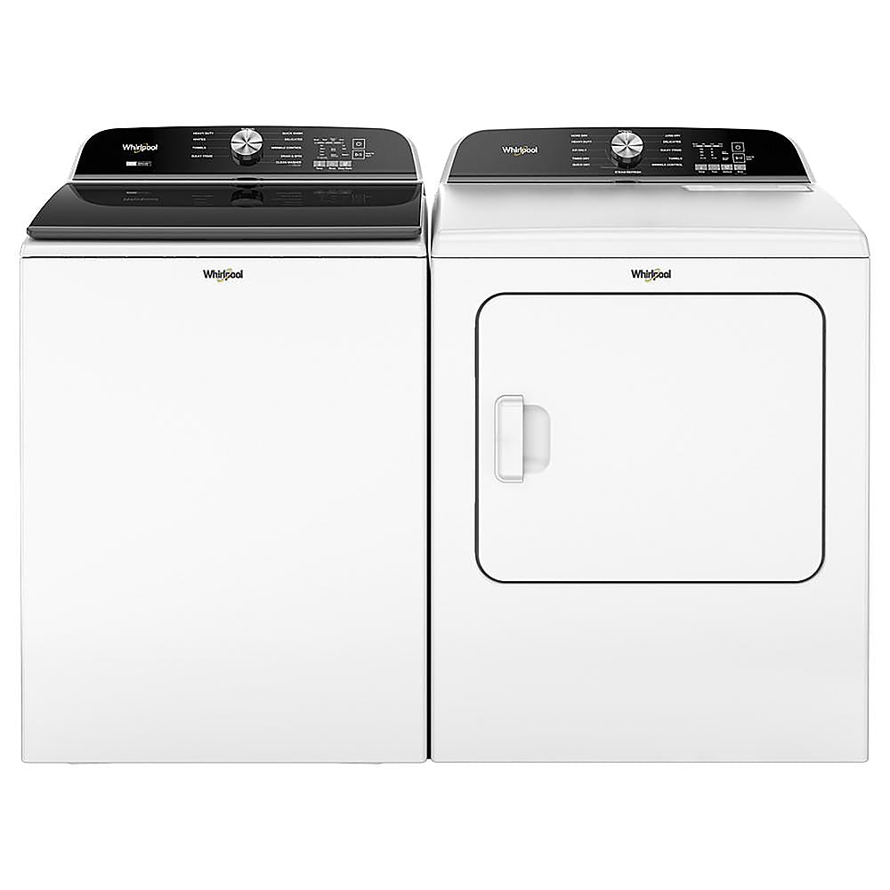 Whirlpool - 5.3 Cu. Ft. High Efficiency Top Load Washer with 2 in 1 Removable Agitator - White_5