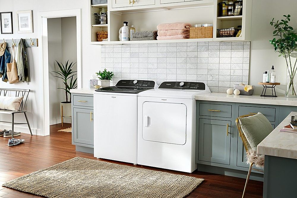 Whirlpool - 5.3 Cu. Ft. High Efficiency Top Load Washer with Deep Water Wash Option - White_9