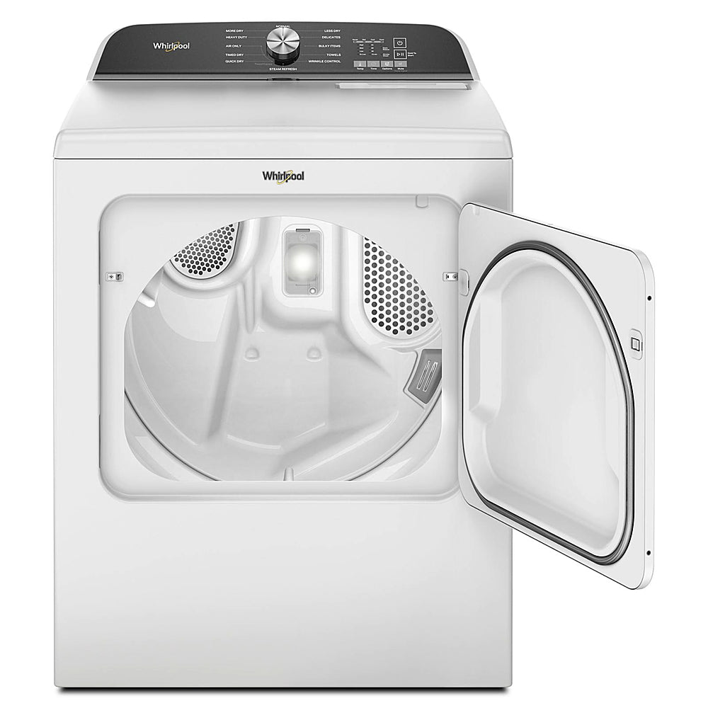 Whirlpool - 7.0 Cu. Ft. Electric Dryer with Moisture Sensor - White_10
