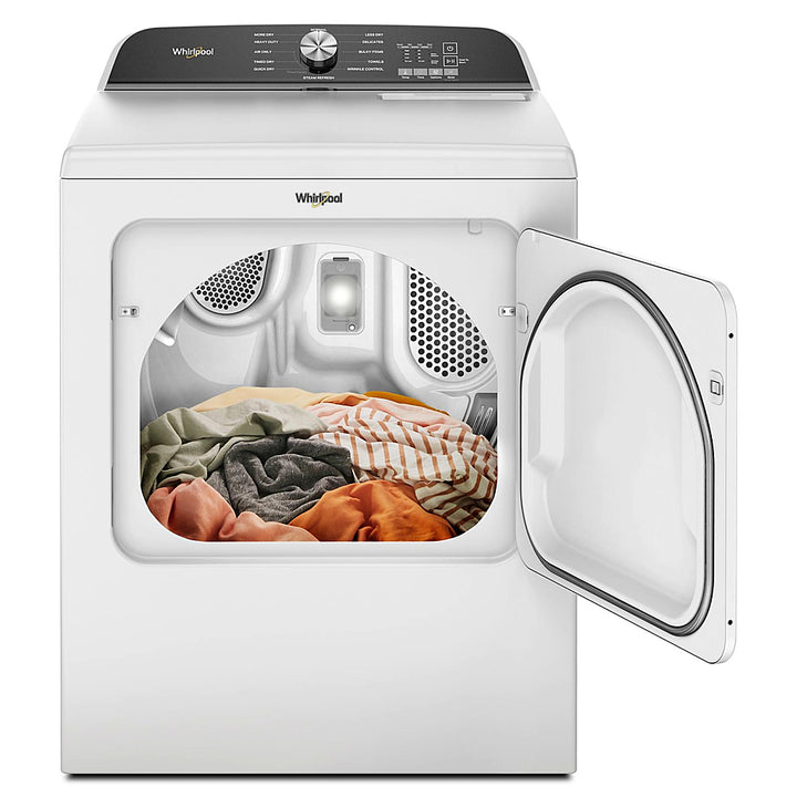 Whirlpool - 7.0 Cu. Ft. Electric Dryer with Moisture Sensor - White_11