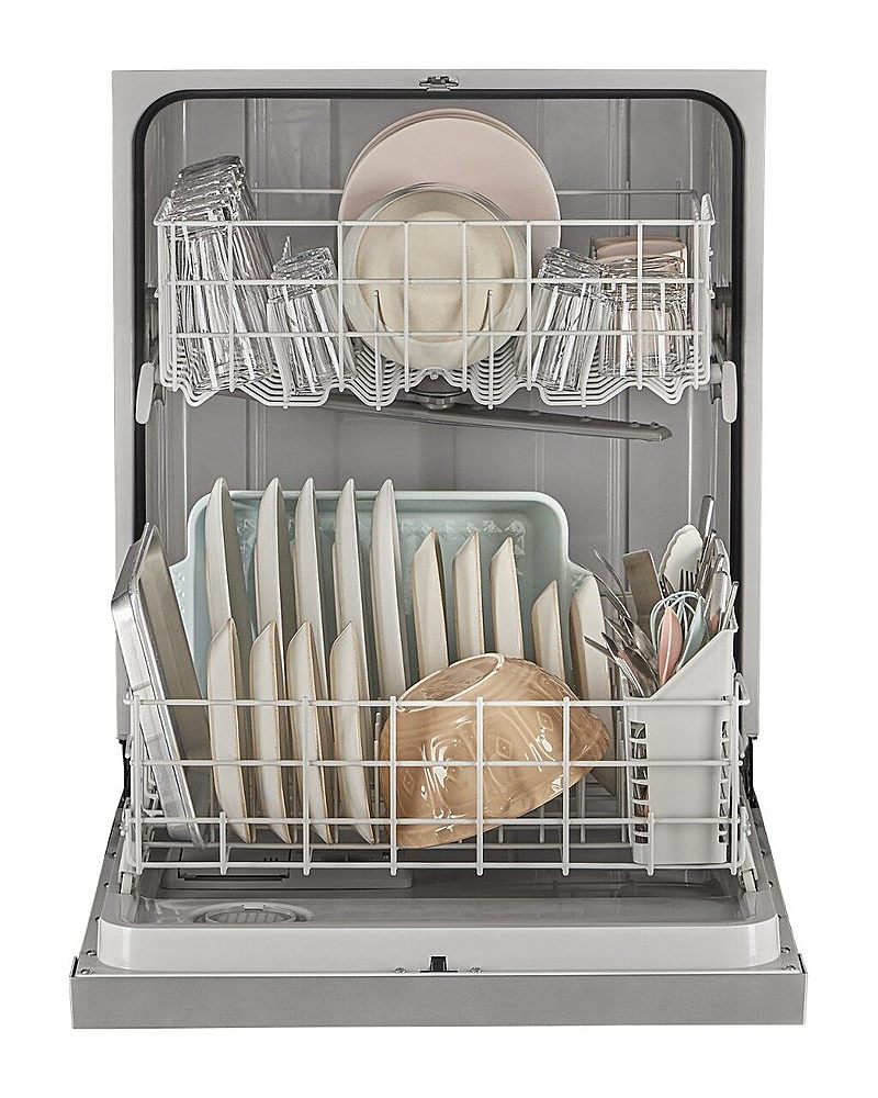 Whirlpool - Front Control Built-In Dishwasher with Boost Cycle and 57 dBa - Stainless Steel_4