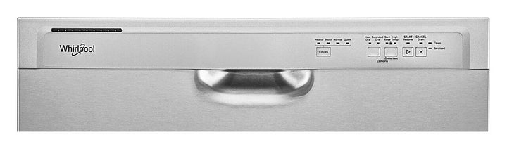 Whirlpool - Front Control Built-In Dishwasher with Boost Cycle and 57 dBa - Stainless Steel_5