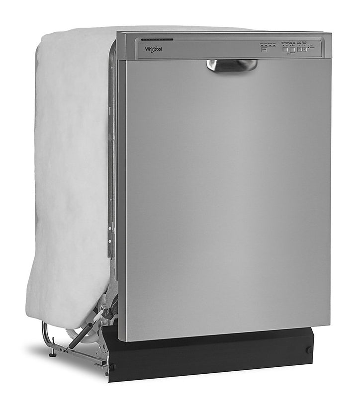 Whirlpool - Front Control Built-In Dishwasher with Boost Cycle and 57 dBa - Stainless Steel_10