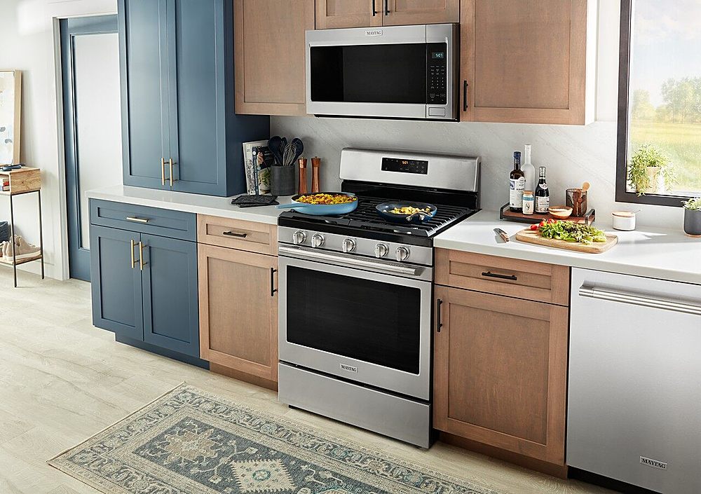 Maytag - 5.0 Cu. Ft. Freestanding Gas Range with High Temp Self Clean - Stainless Steel_13