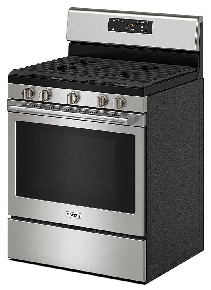 Maytag - 5.0 Cu. Ft. Freestanding Gas Range with High Temp Self Clean - Stainless Steel_11