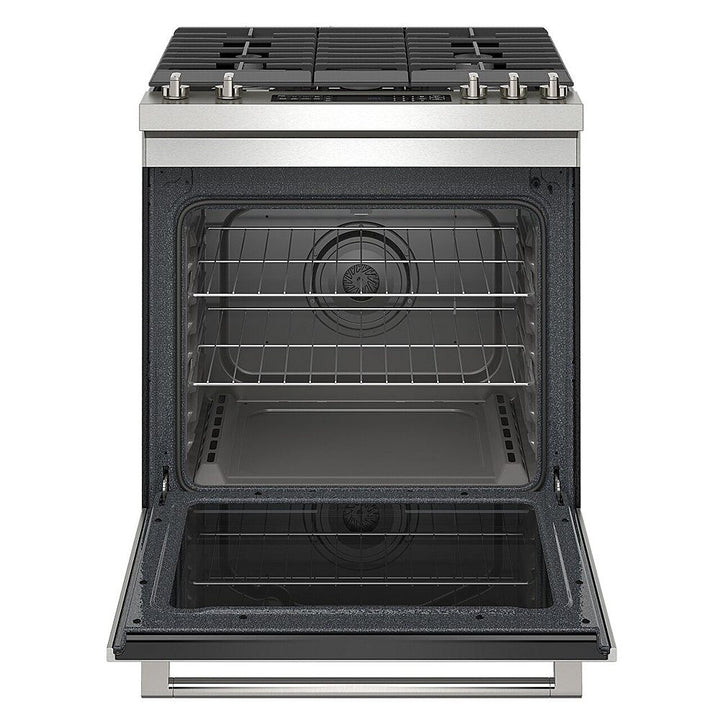 Maytag - 6.4 Cu. Ft. Freestanding Gas Range with Air Fry - Stainless Steel_3