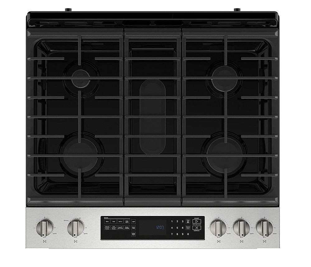 Maytag - 6.4 Cu. Ft. Freestanding Gas Range with Air Fry - Stainless Steel_4