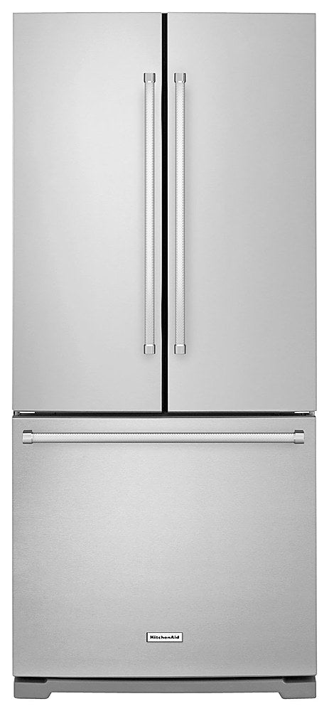 KitchenAid - 19.7 Cu. Ft. French Door Refrigerator - Stainless Steel_0