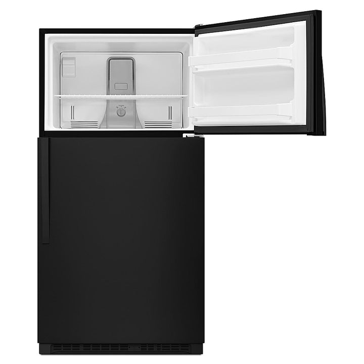 Whirlpool - 20.5 Cu. Ft. Top-Freezer Refrigerator - Black_1