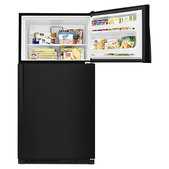 Whirlpool - 20.5 Cu. Ft. Top-Freezer Refrigerator - Black_2