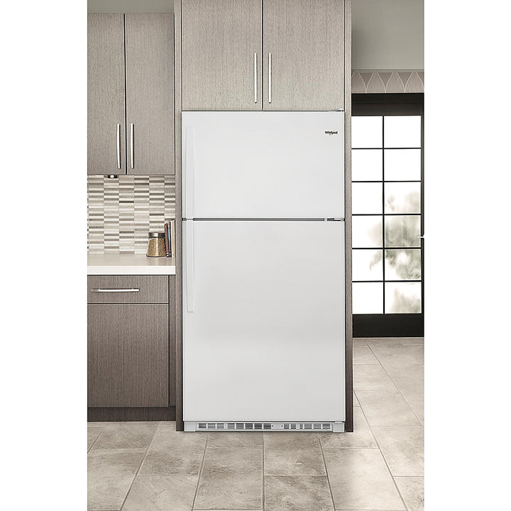 Whirlpool - 20.5 Cu. Ft. Top-Freezer Refrigerator - White_6