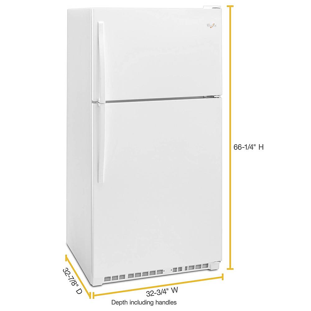 Whirlpool - 20.5 Cu. Ft. Top-Freezer Refrigerator - White_8