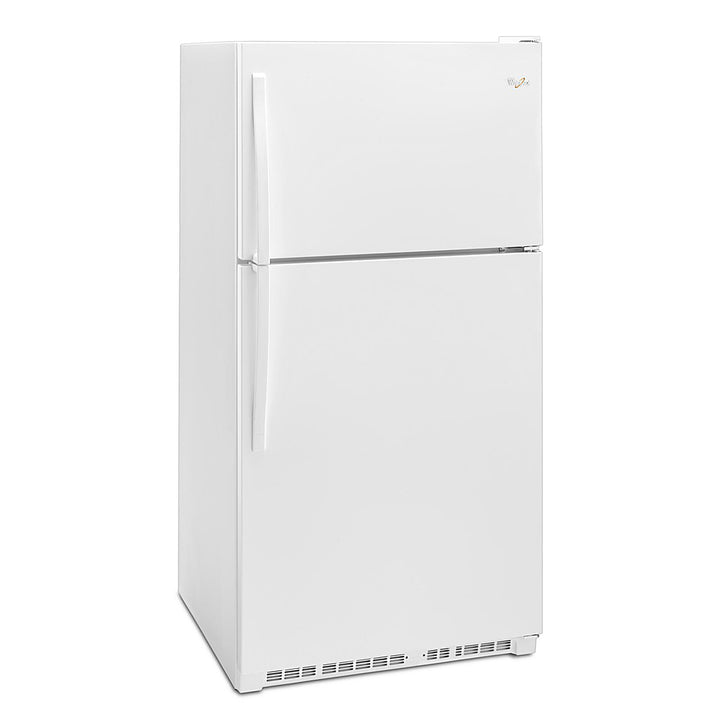 Whirlpool - 20.5 Cu. Ft. Top-Freezer Refrigerator - White_9