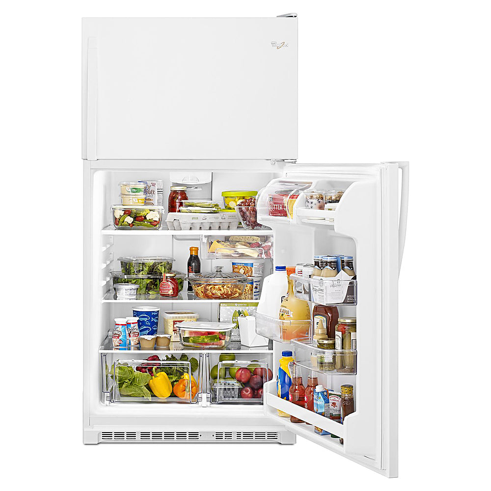 Whirlpool - 20.5 Cu. Ft. Top-Freezer Refrigerator - White_11