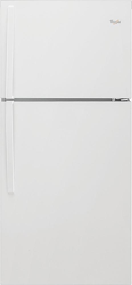 Whirlpool - 19.3 Cu. Ft. Top-Freezer Refrigerator - White_0