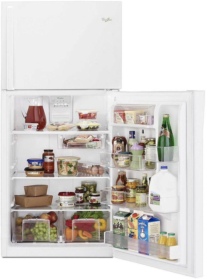 Whirlpool - 19.3 Cu. Ft. Top-Freezer Refrigerator - White_2