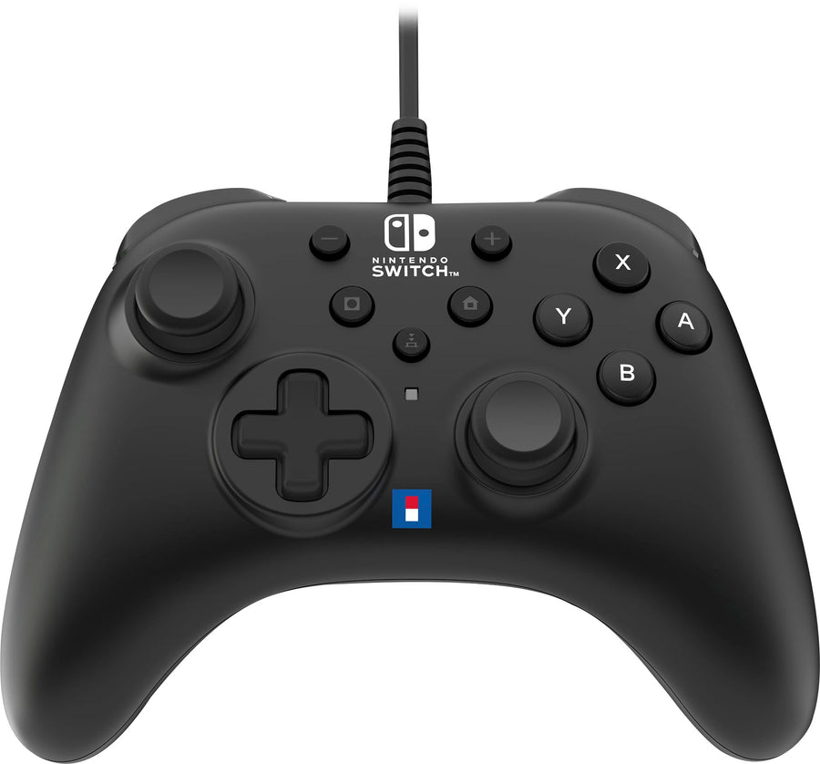 HORI Wired HORIPAD Turbo (Black) - Officially Licensed By Nintendo - Black_0