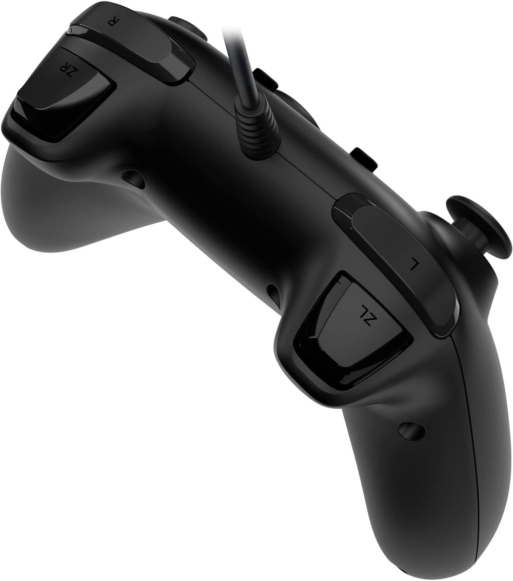 HORI Wired HORIPAD Turbo (Black) - Officially Licensed By Nintendo - Black_1