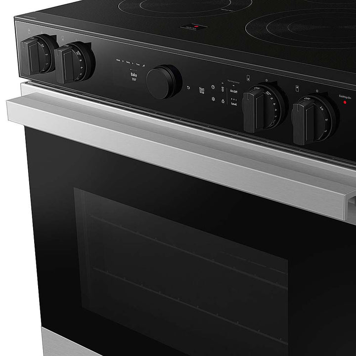 Samsung - OPEN BOX Bespoke 6.3 Cu. Ft. Slide-In Electric Range with Air Sous Vide - Stainless Steel_7