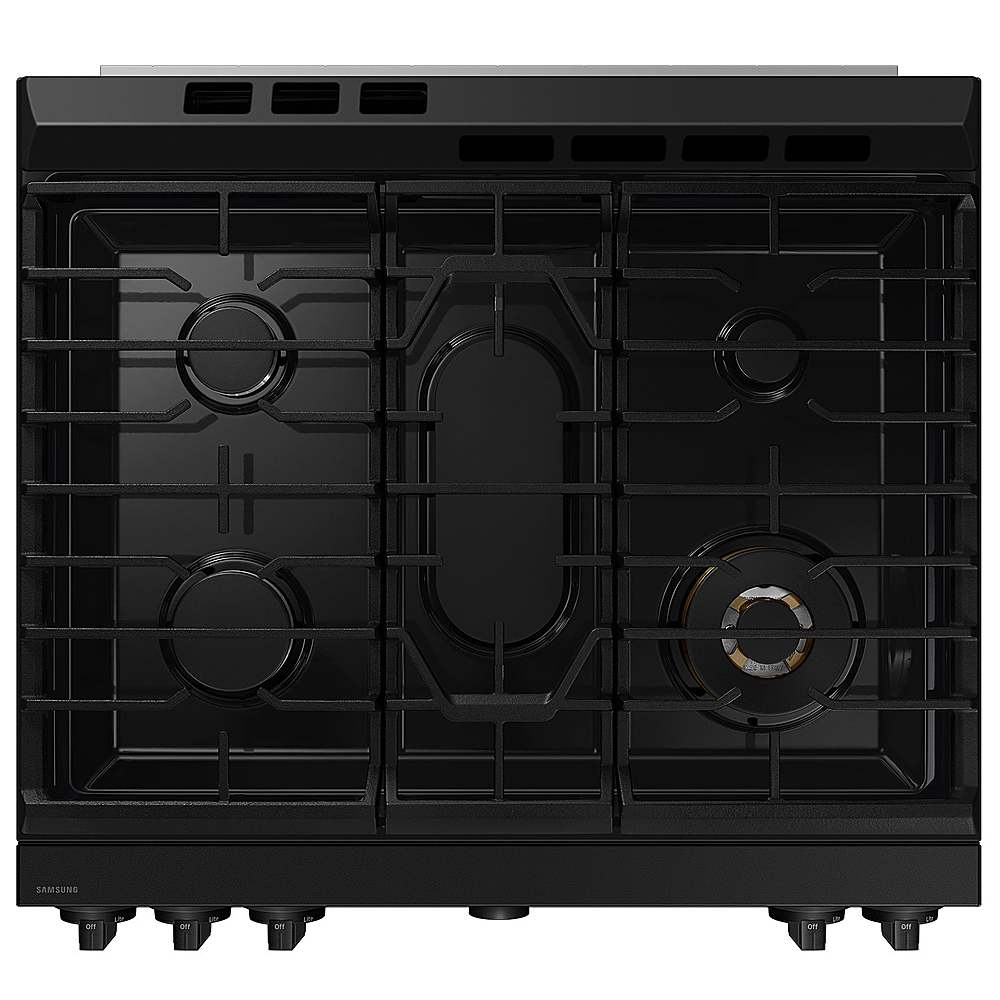 Samsung - OPEN BOX Bespoke 6.0 Cu. Ft. Slide-In Gas Range with Air Sous Vide - Stainless Steel_7