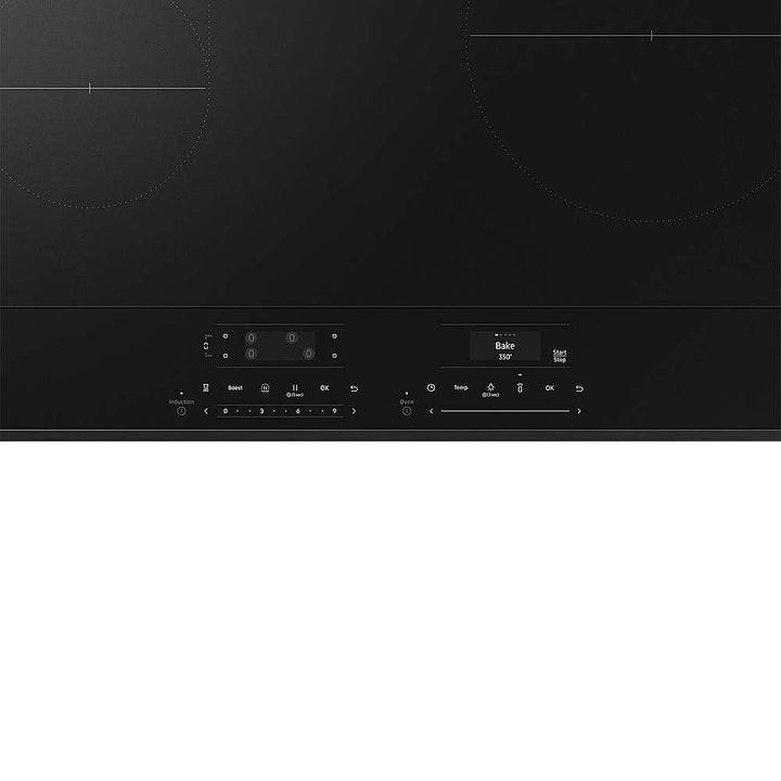 Samsung - OPEN BOX Bespoke 6.3 Cu. Ft. Slide-In Electric Induction Range with Ambient Edge Lighting - Stainless Steel_9