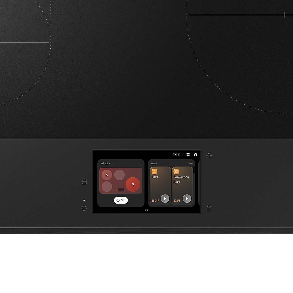 Samsung - OPEN BOX Bespoke 6.3 Cu. Ft. Slide-In Electric Induction Range with AI Home Display - Stainless Steel_8