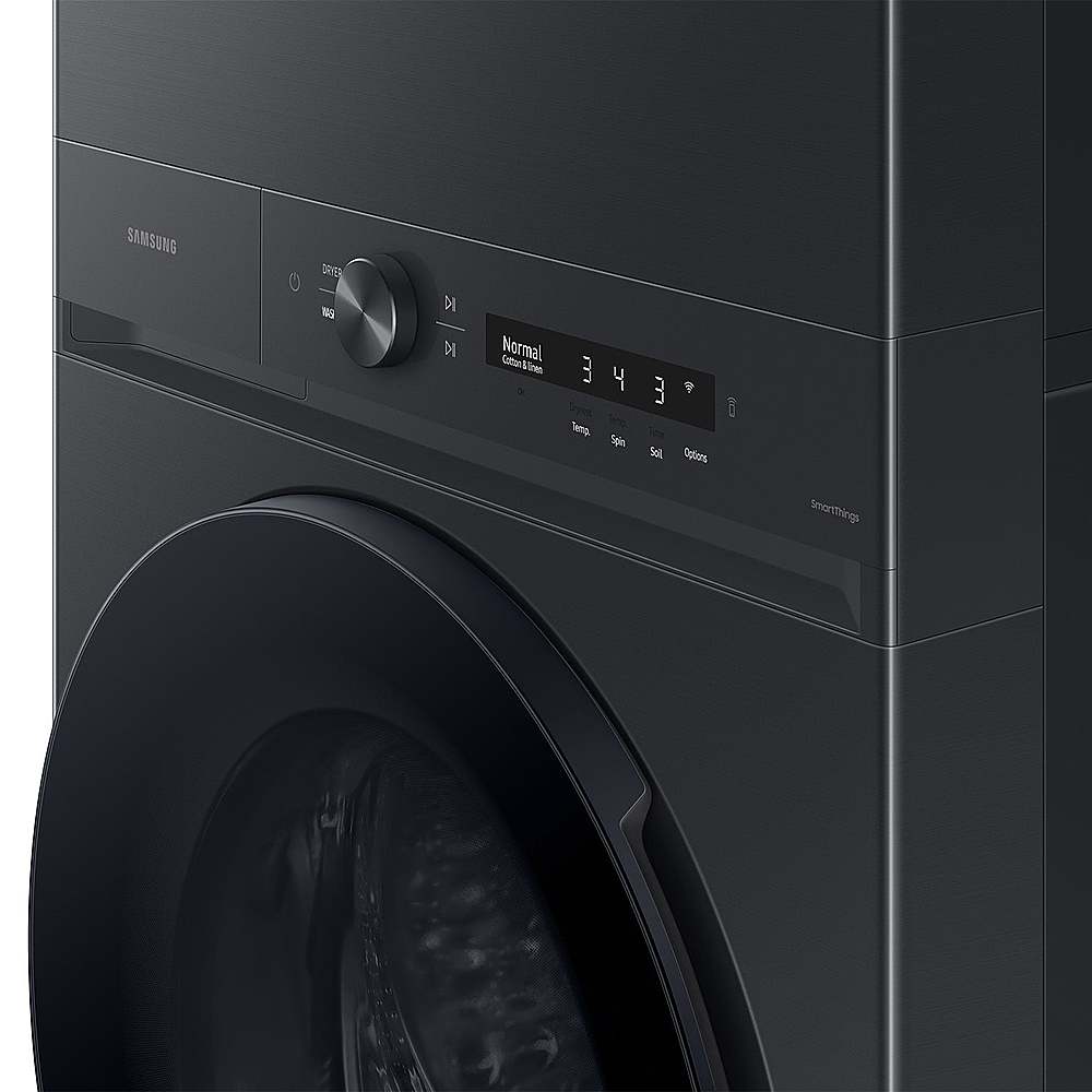Samsung - OPEN BOX 4.6 Cu. Ft. Washer with Flex Auto Dispense System and 7.6 Cu. Ft. Gas Dryer - Brushed Black_6