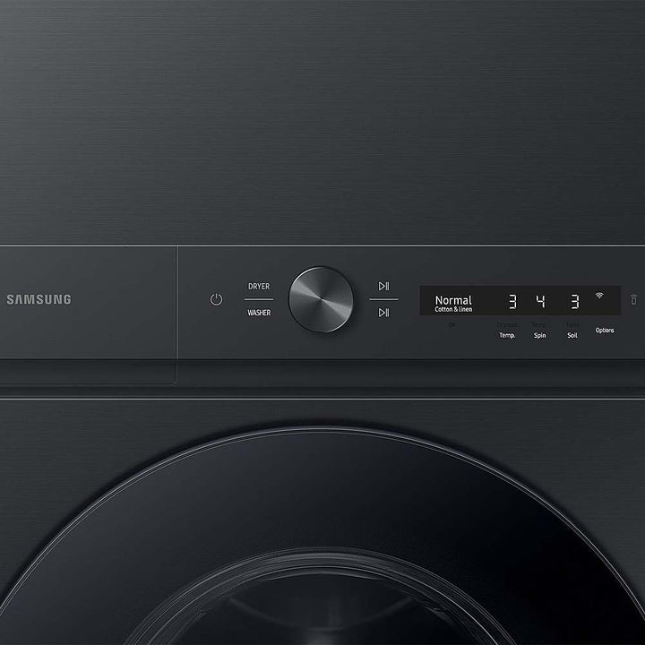 Samsung - OPEN BOX 4.6 Cu. Ft. Washer with Flex Auto Dispense System and 7.6 Cu. Ft. Electric Dryer - Brushed Black_6