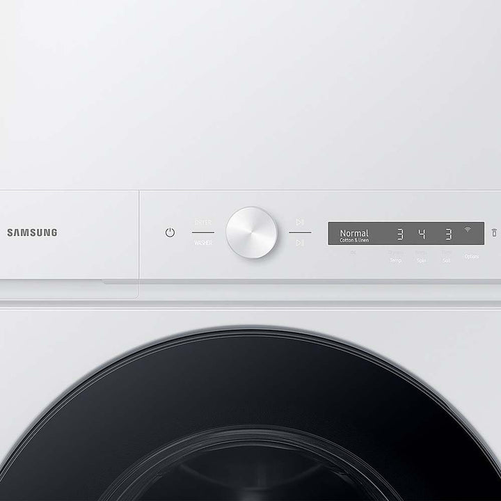 Samsung - OPEN BOX 4.6 Cu. Ft. Washer with Steam Wash and 7.6 Cu. Ft. Gas Dryer - White_6