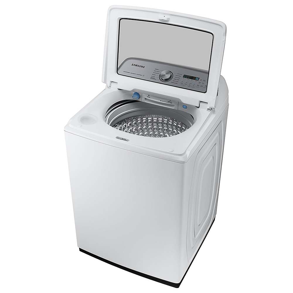 Samsung - OPEN BOX 5.2 Cu. Ft. High-Efficiency Smart Top Load Washer with Super Speed Wash - White_3