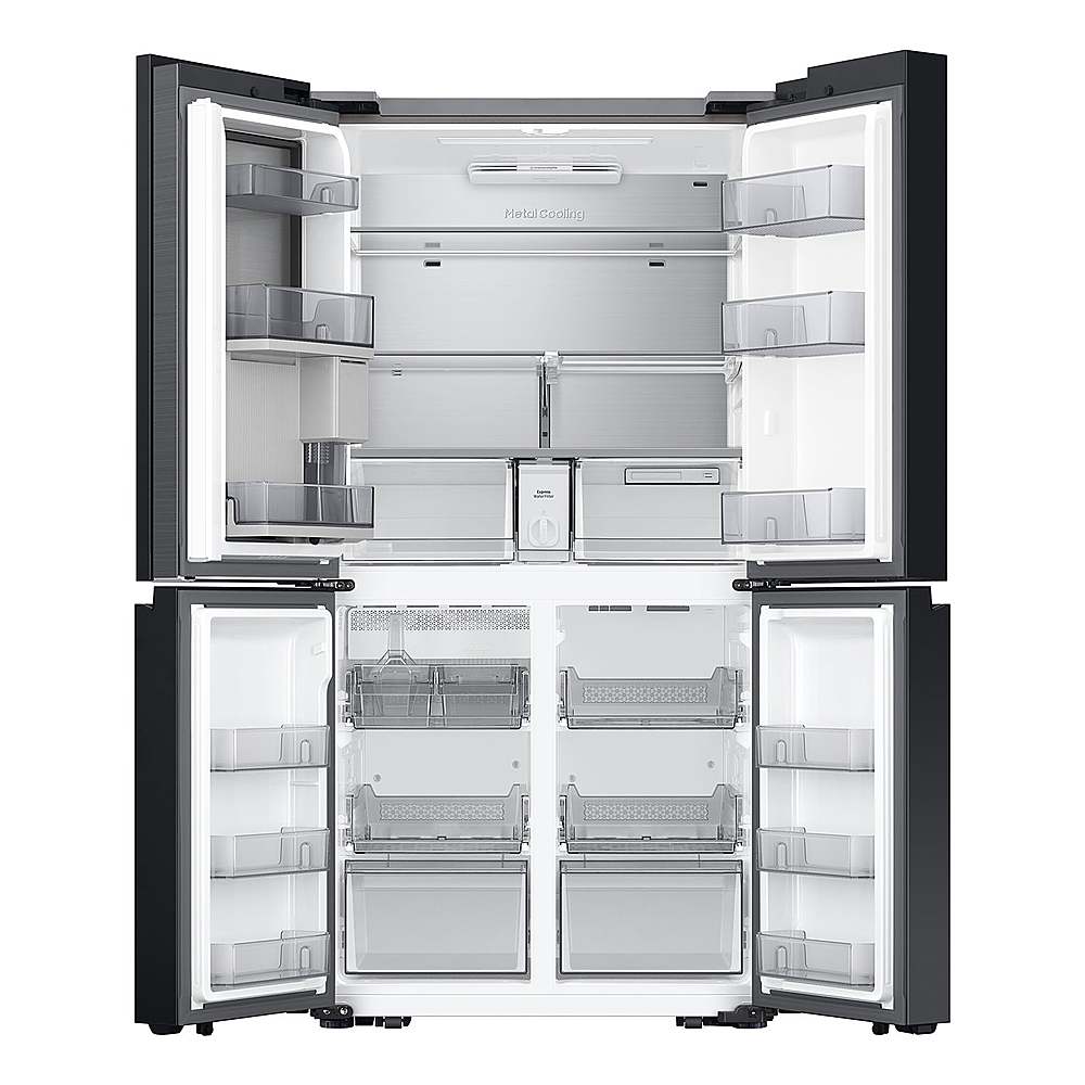 Samsung - OPEN BOX Bespoke 23 Cu. Ft. 4-Door Flex French Door Counter Depth Refrigerator w/ Beverage Center-panels sold separately - Custom Panel Ready_5