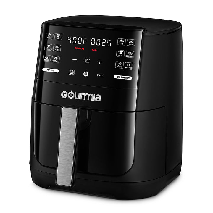 Gourmia - 6-Quart Digital Air Fryer - Black_3
