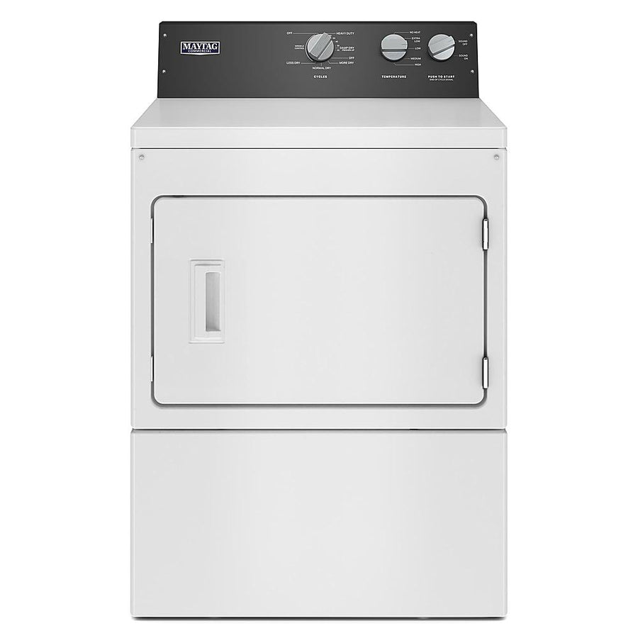 Maytag - 7.4 Cu. Ft. Electric Dryer with IntelliDry Sensor - White_0