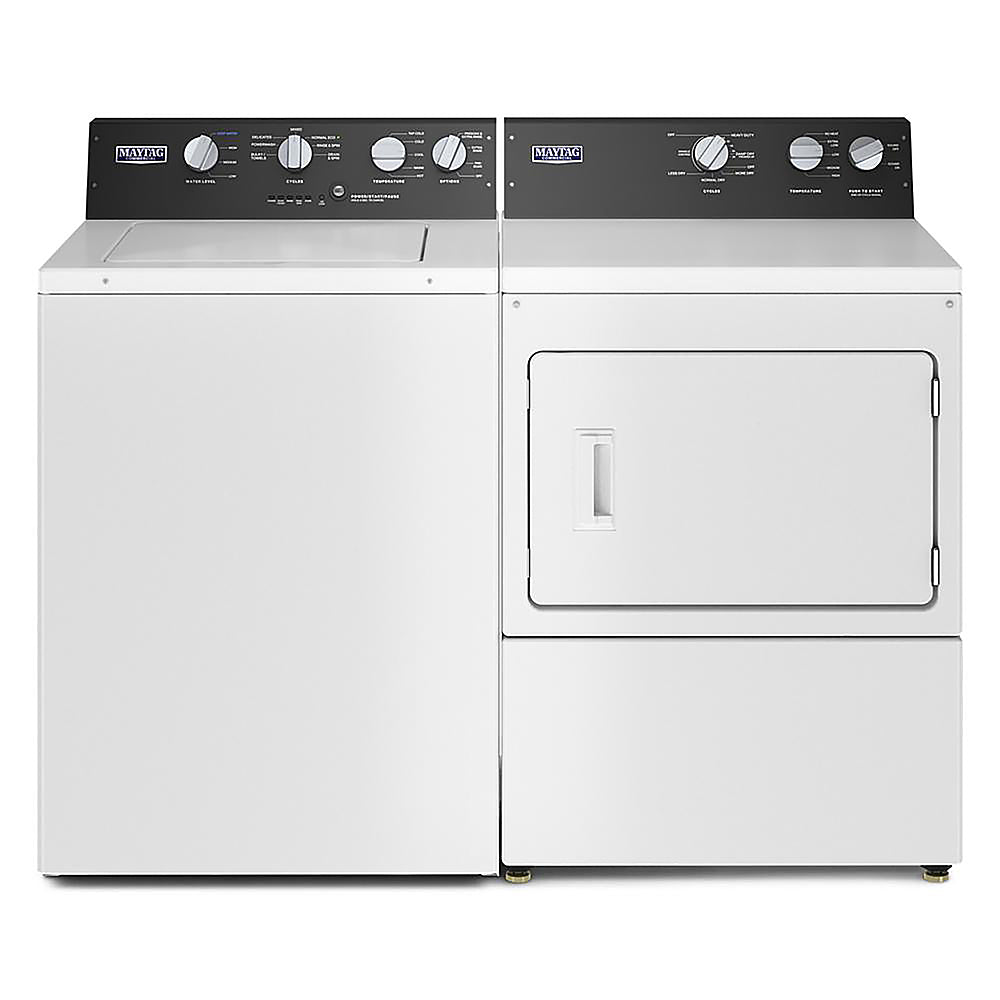 Maytag - 7.4 Cu. Ft. Electric Dryer with IntelliDry Sensor - White_4
