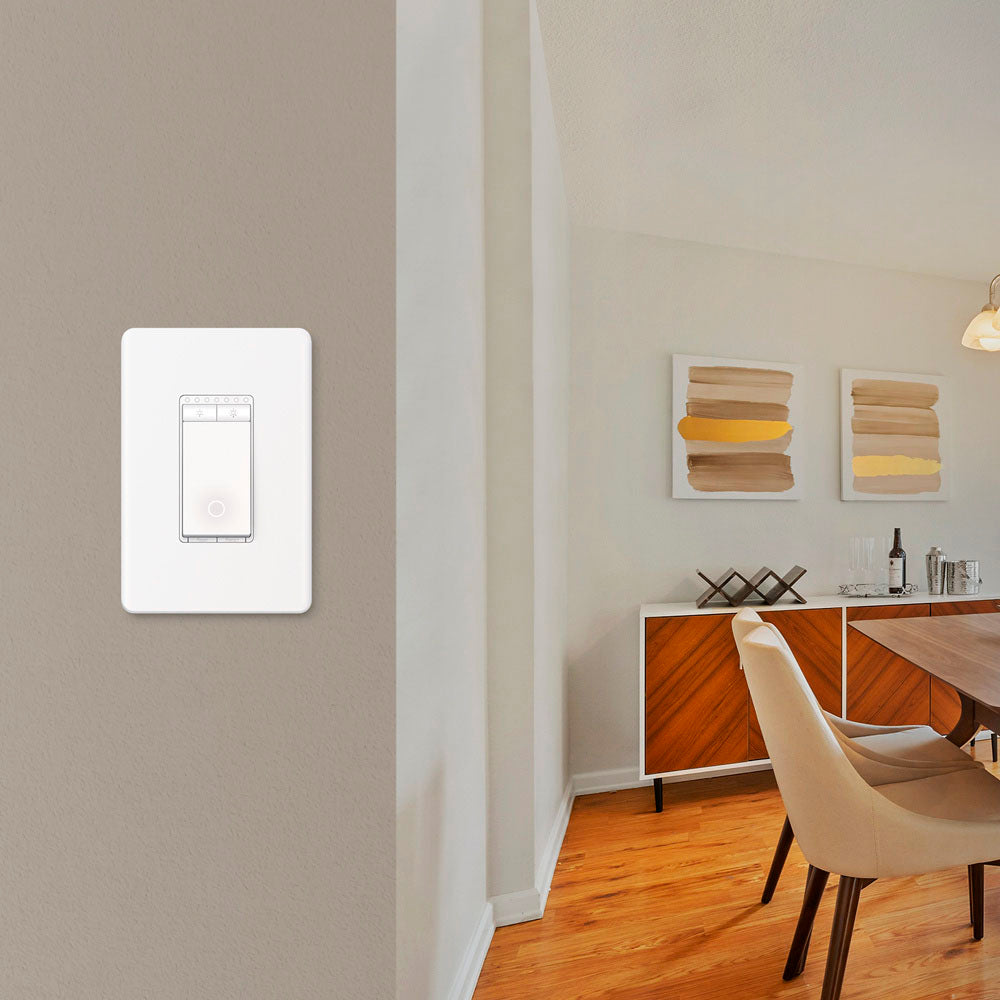 TP-Link - Tapo Smart Wi-Fi Light Dimmer Switch with Matter - White_2
