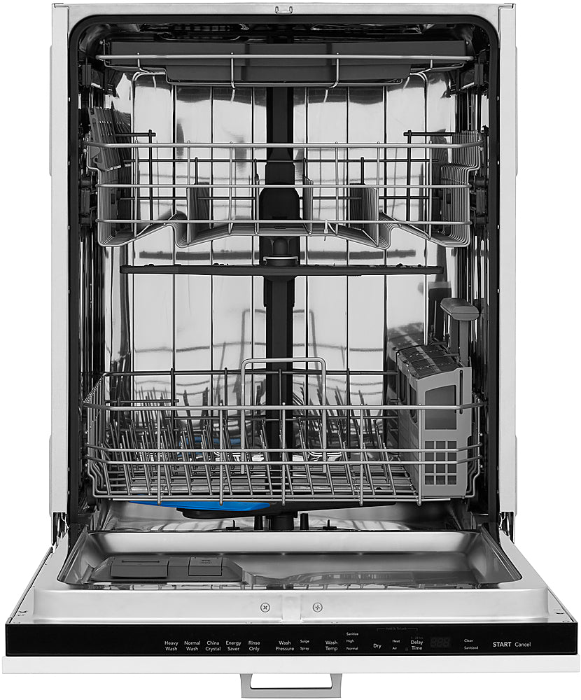 Frigidaire - 24" Top Control Built-in Panel Ready Dishwasher - Stainless Steel_1