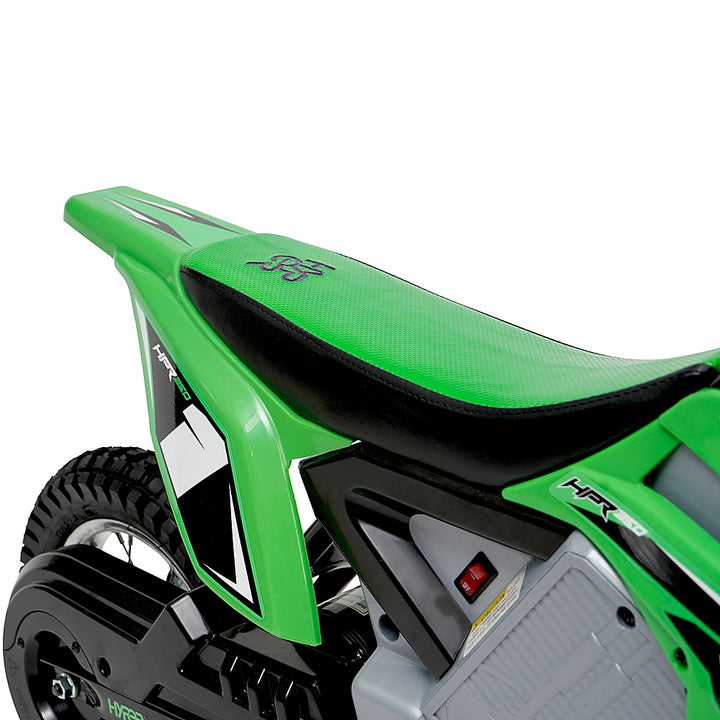 Hyper - HPR 350 Dirt Bike w/ 40 Min Operating Time & 14 MPH Max Speed - Green_3