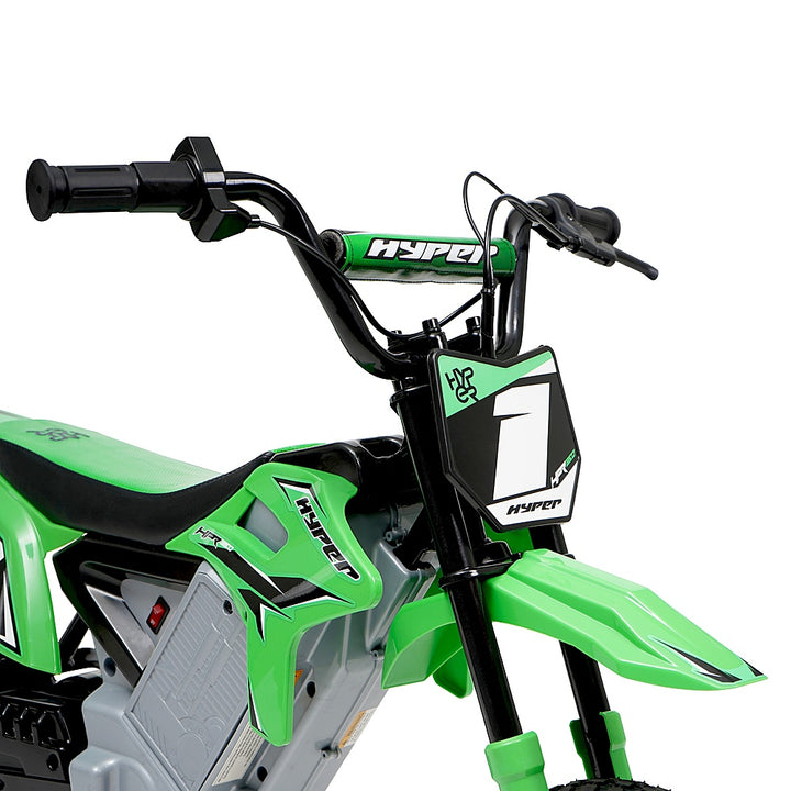 Hyper - HPR 350 Dirt Bike w/ 40 Min Operating Time & 14 MPH Max Speed - Green_5