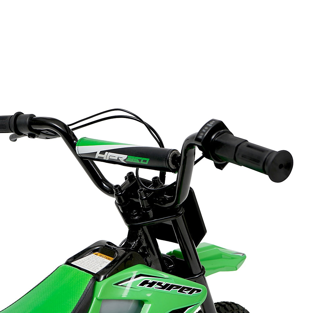 Hyper - HPR 350 Dirt Bike w/ 40 Min Operating Time & 14 MPH Max Speed - Green_6