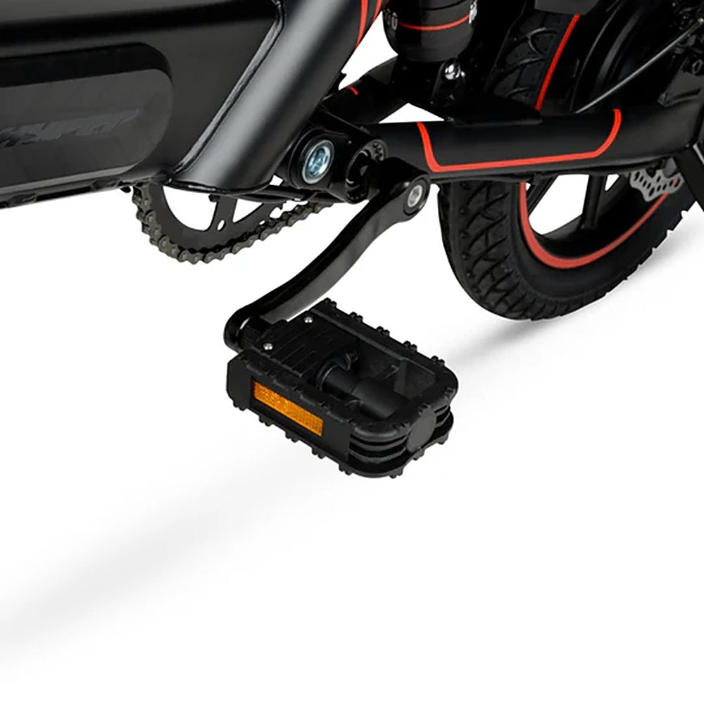 Hyper - Foldable Compact Electric Bike w/ 15 mile Max Operating Range & 15.5 MPH Max Speed - Black_6