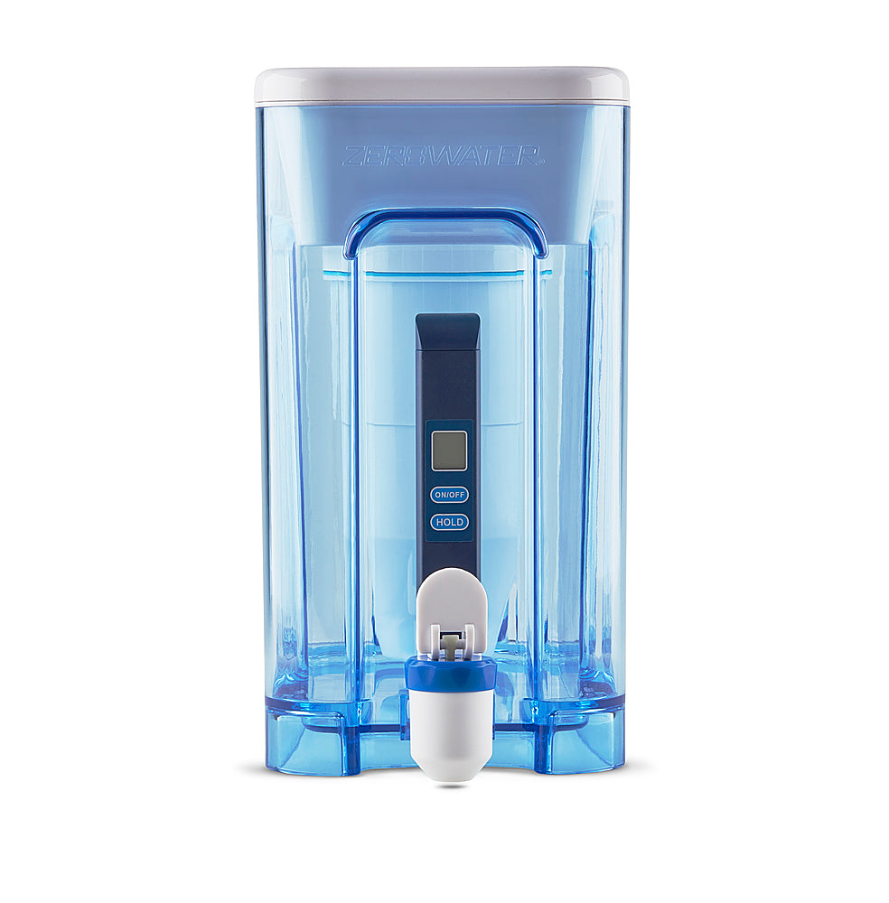 ZeroWater - 22 Cup Ready-Read 5-stage Water Filtration Dispenser - Blue_1