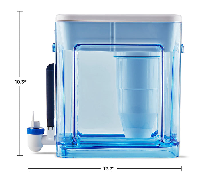 ZeroWater - 22 Cup Ready-Read 5-stage Water Filtration Dispenser - Blue_6