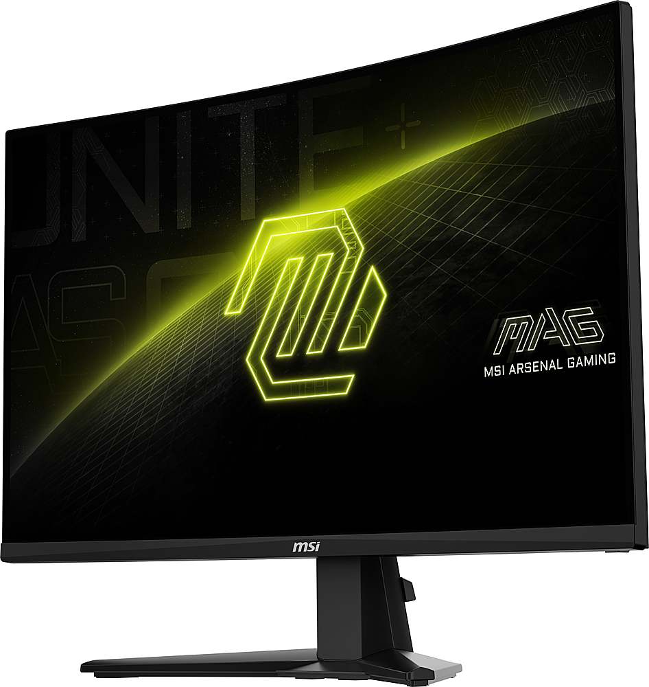 MSI - MAG27C6F 27" Curved FHD 180Hz 0.5ms Adaptive Sync Gaming Monitor with HDR ready  (DisplayPort, HDMI, ) - Black_8