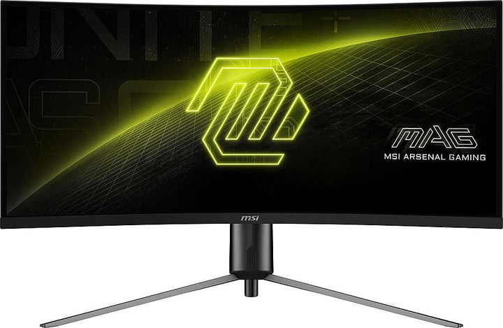 MSI - MAG345CQR 34" Curved Ultra Wild QHD 180Hz 1ms Adaptive Sync Gaming Monitor with HDR ready  (DisplayPort, HDMI, ) - Black_3