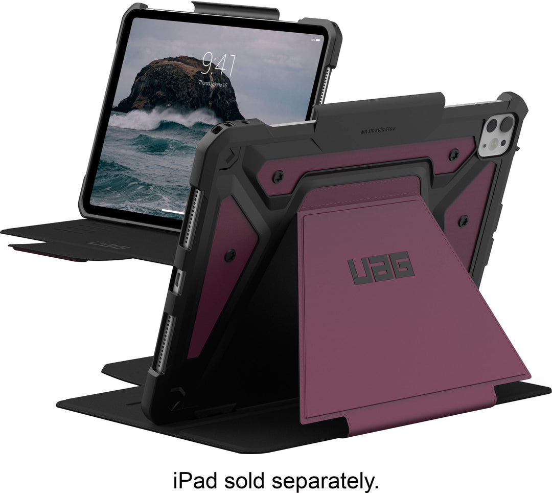 UAG - iPad Pro 11" Gen 5 Mtpls SE Bordeaux - Bordeaux_4