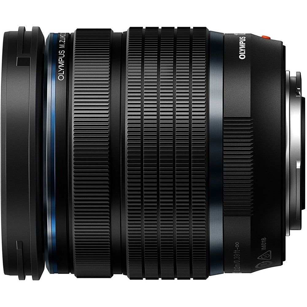 M.ZUIKO DIGITAL 12-45 mm f/4-22 Zoom Lens For Olympus OM-D E-M5 Mark III Mirrorless Digital Camera, Olympus Micro Four - Black_1