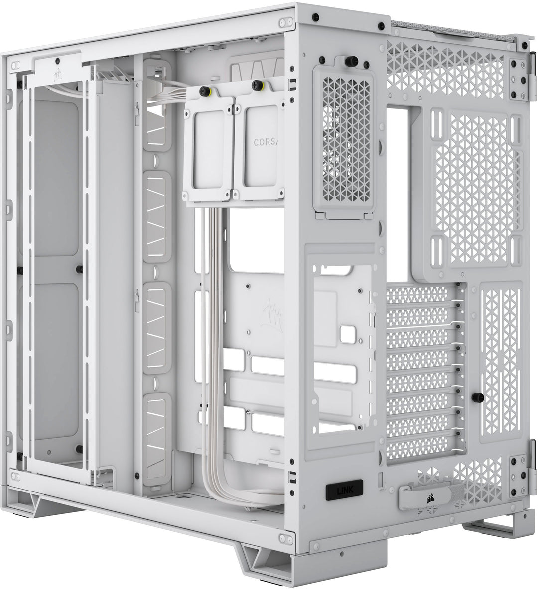 CORSAIR - 6500X ATX Mid-Tower Dual Chamber Case - White_8