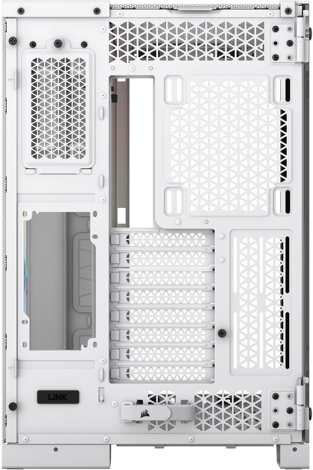 CORSAIR - 6500X ATX Mid-Tower Dual Chamber Case - White_16